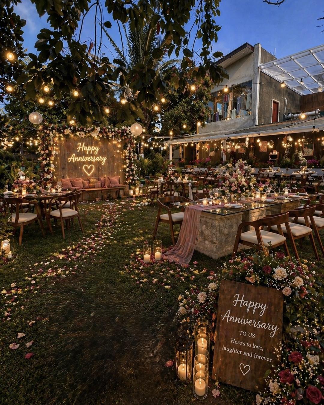 Christening at YANI Garden